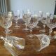 11 crystal wine glasses