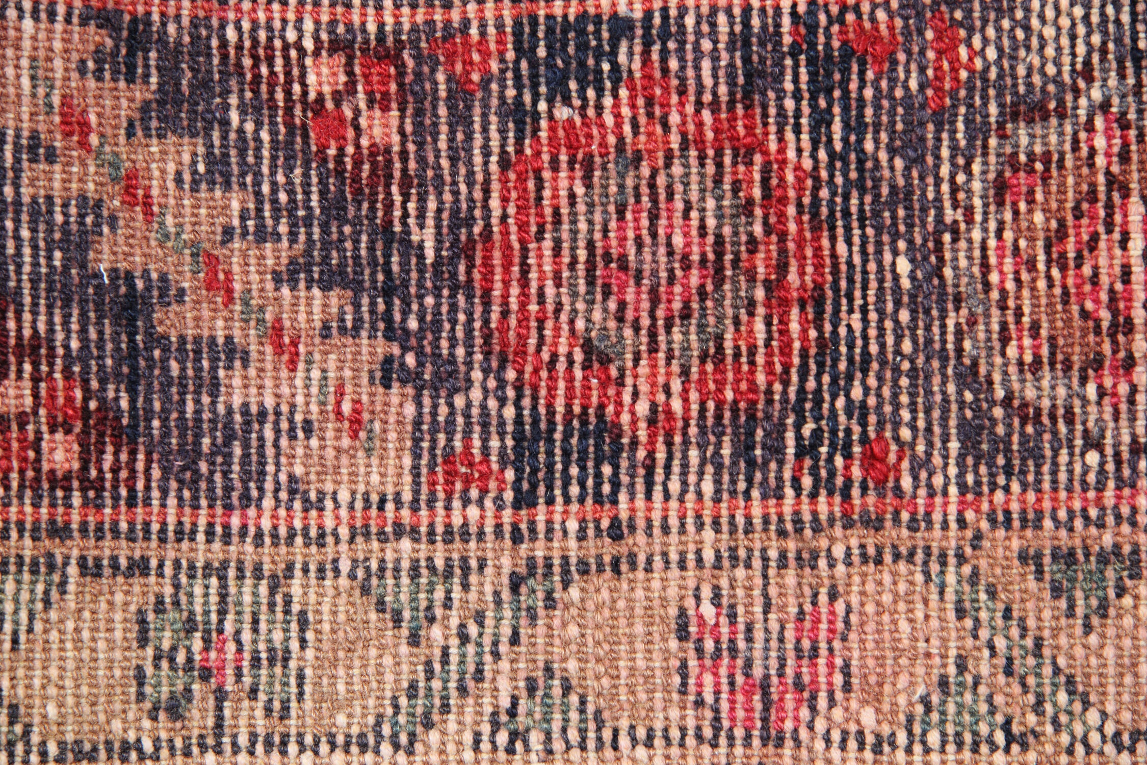 Rug handwoven oriental persian carpet 115x260cm