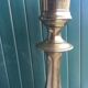 Pair of brass candlesticks