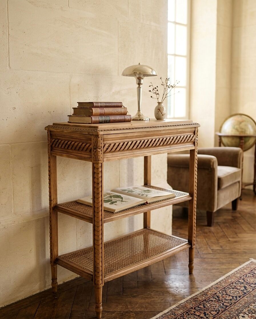 Mexican Villa Console, Chapuy Family (Barcelonnette) – End