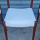 Set of 4 Scandinavian teak chairs