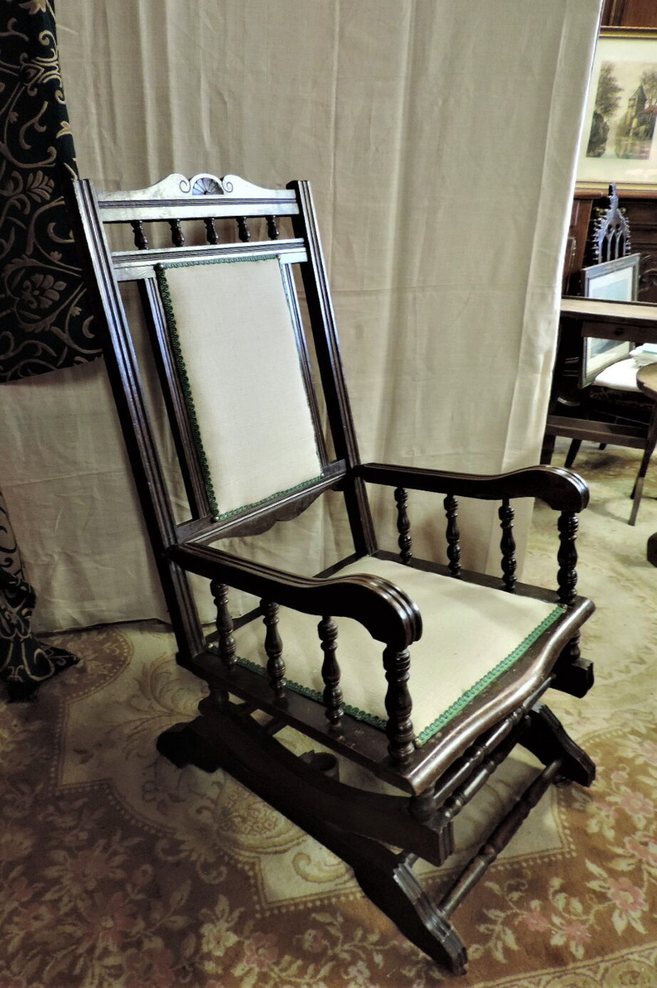 English rocking chair late nineteenth century