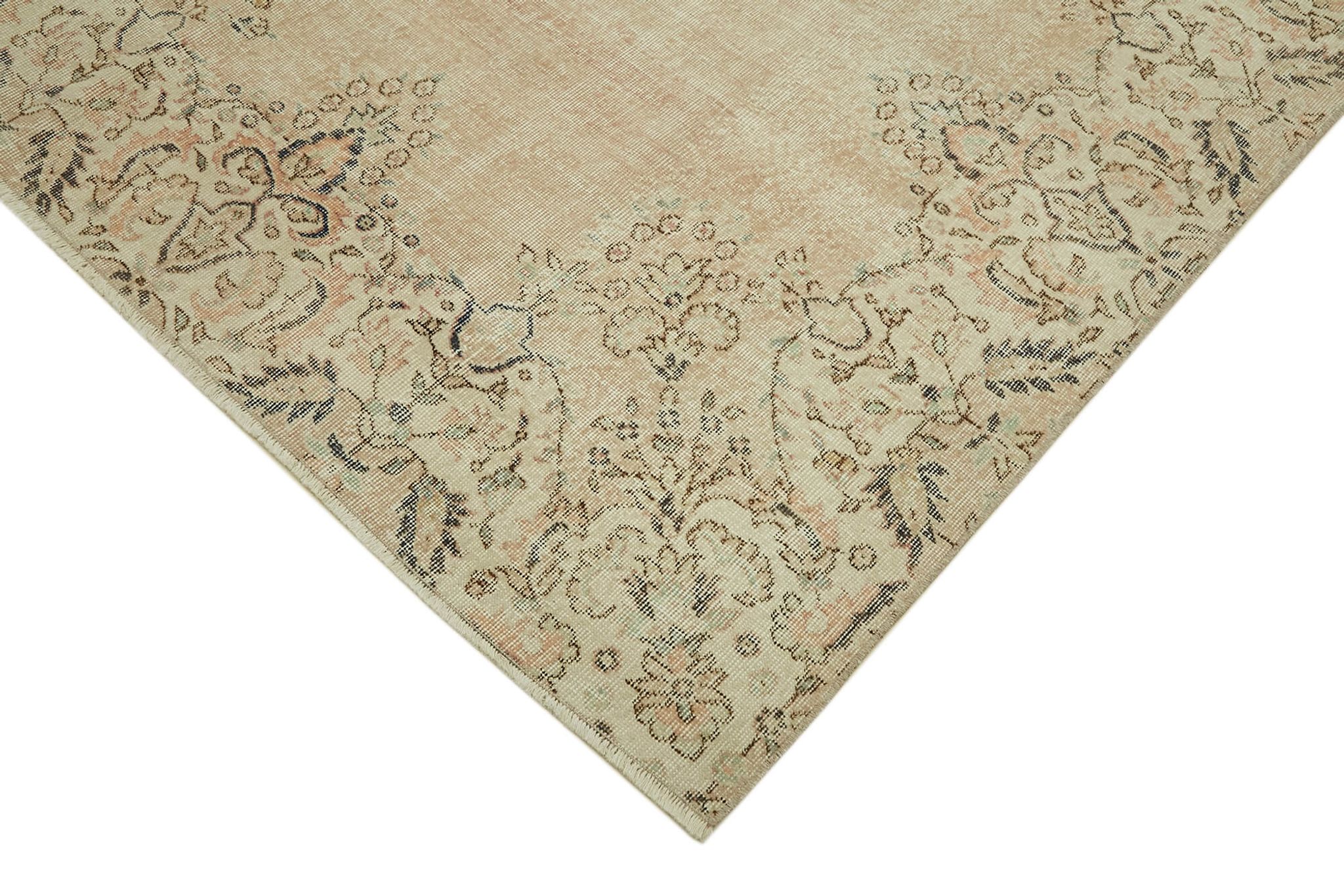 Tapis en laine 240 cm x 372 cm laine beige