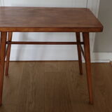 Baumann desk and dark beech child chair