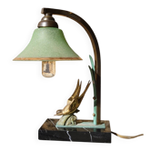 Art Deco Lamp Marble / Regulator