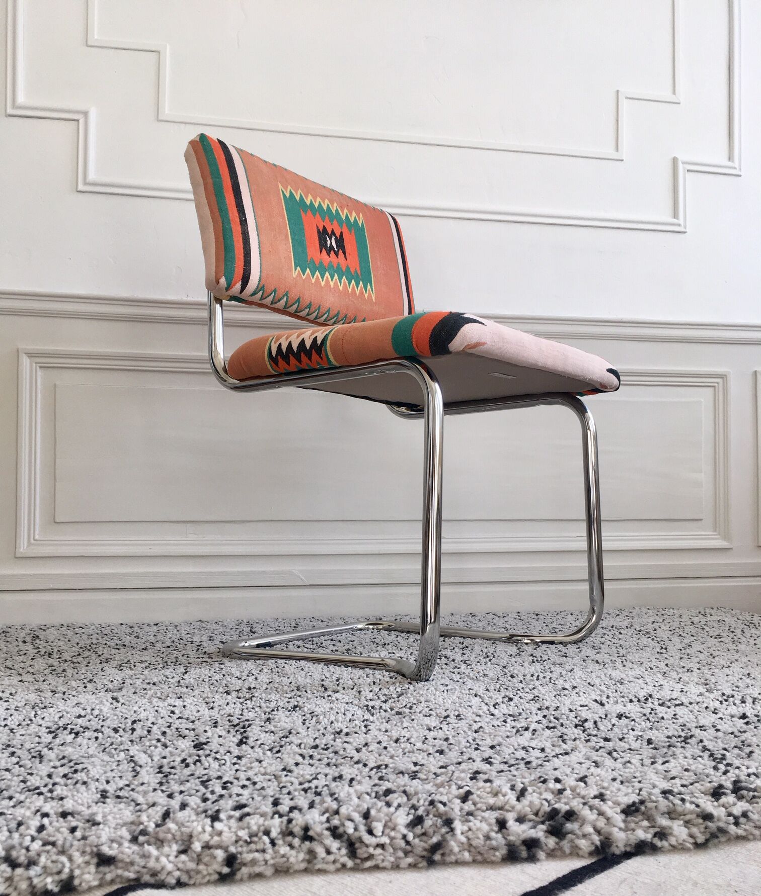 Fauteuil vintage " Navajo "