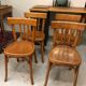 Chaises bistrot Baumann anciennes