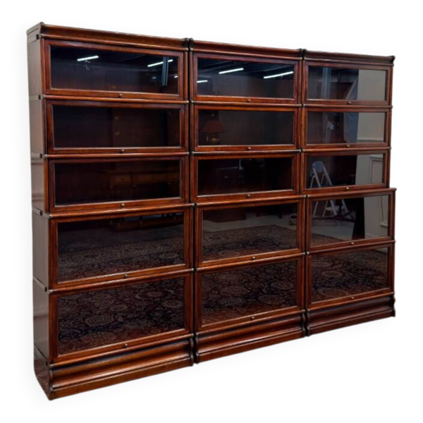 Bibliothèque de style Globe Wernicke anglaise classique