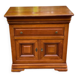 Louis Philippe sideboard in solid satin cherry wood Tradition 1830