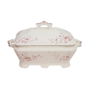 Soupière en faïence anglaise