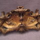 Large pediment bronze decorative old