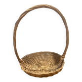 Small wicker basket table decoration
