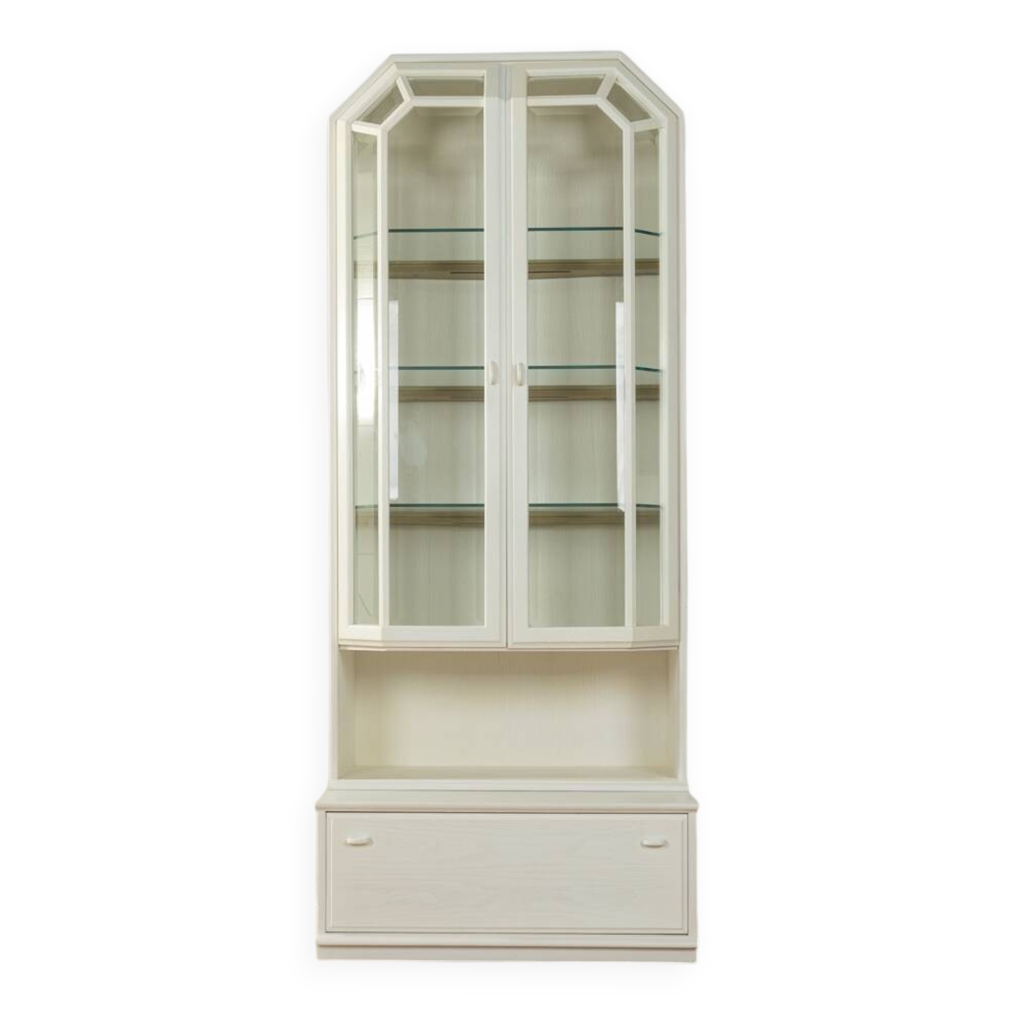 Illuminated display case from the 80s