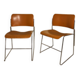 Pair of David Rowland chairs