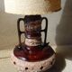 Large vintage lamp, 132 cm in height.