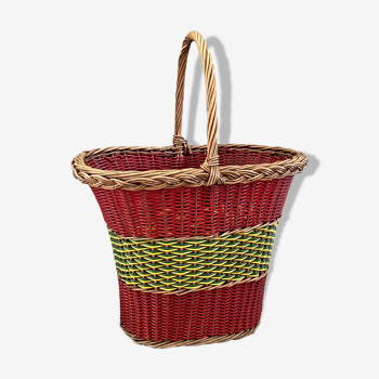 Wicker basket from the 60s