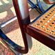 Rocking chair. Bent wood and cane.