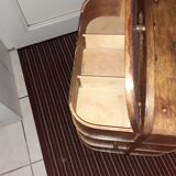 Wooden storage furniture with drawers. With a cove.