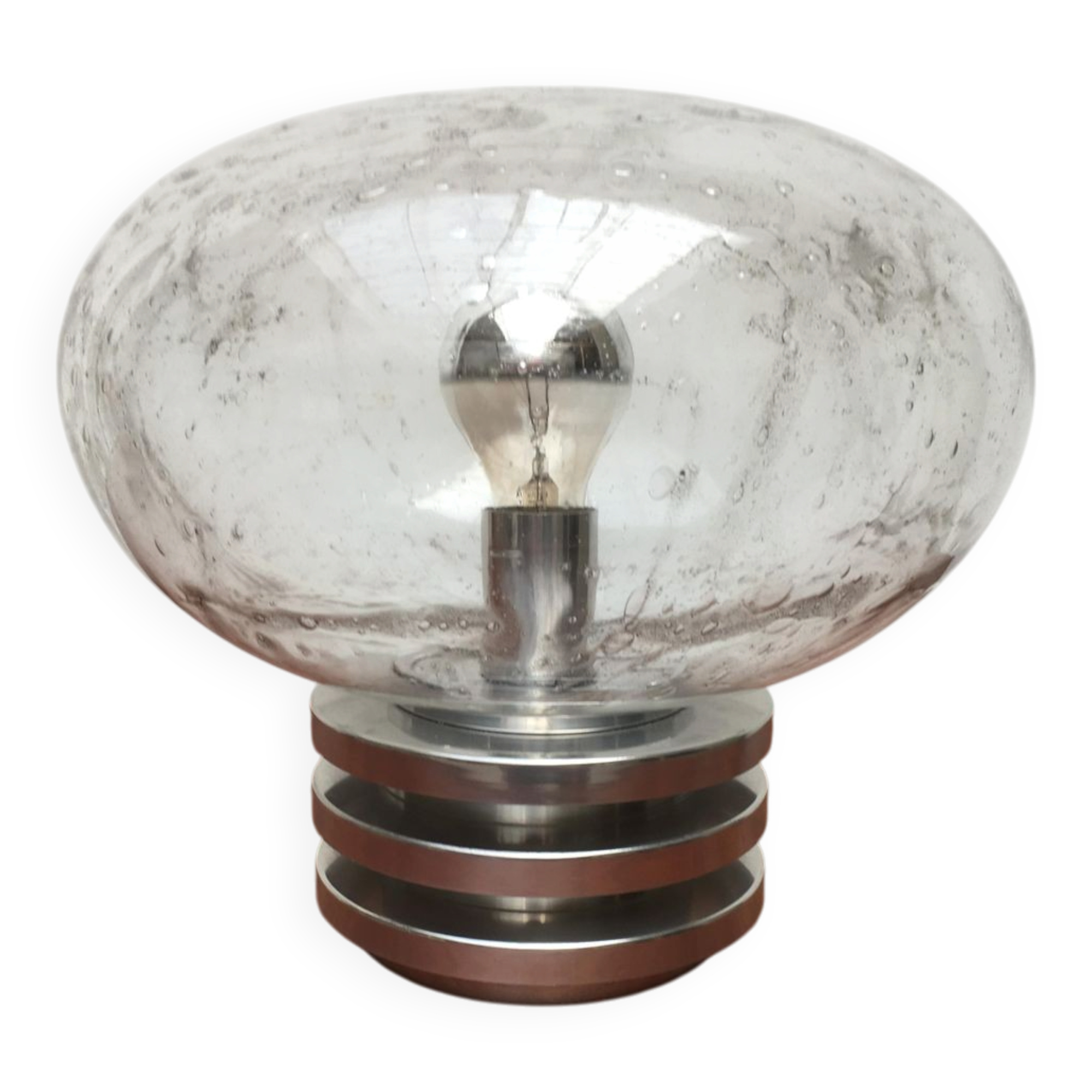 Mid-Century German Bulb Table Lamp from Doria Leuchten, 1970s