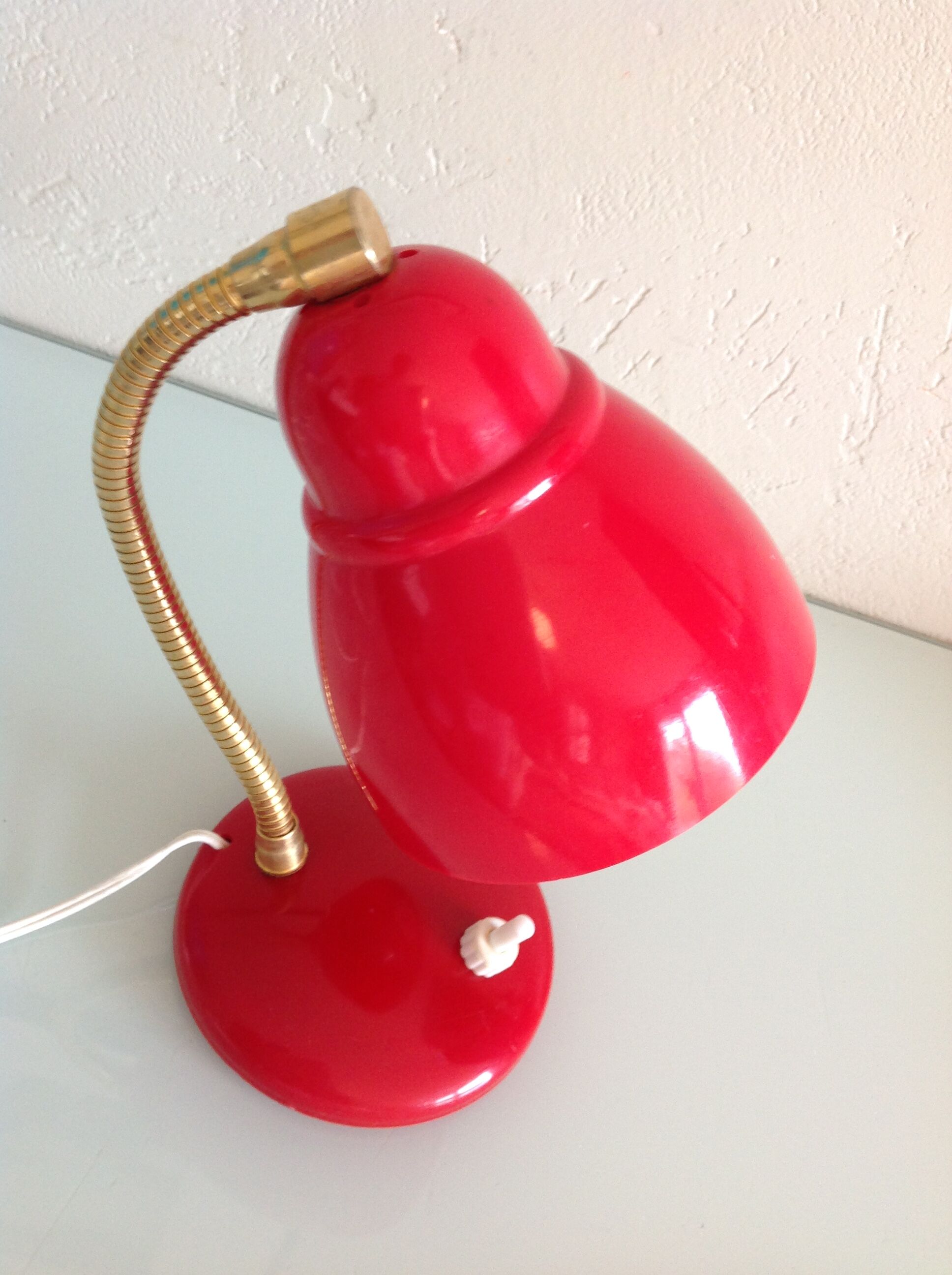 Red lamp