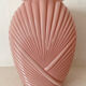 Vase drapé années 80 Anchor Hocking