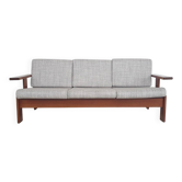 Mid-century sofa in teak, Attrb.to Harry de Groot for Leolux, NL 1960's