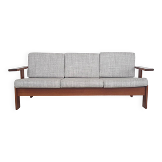 Mid-century sofa in teak, Attrb.to Harry de Groot for Leolux, NL 1960's