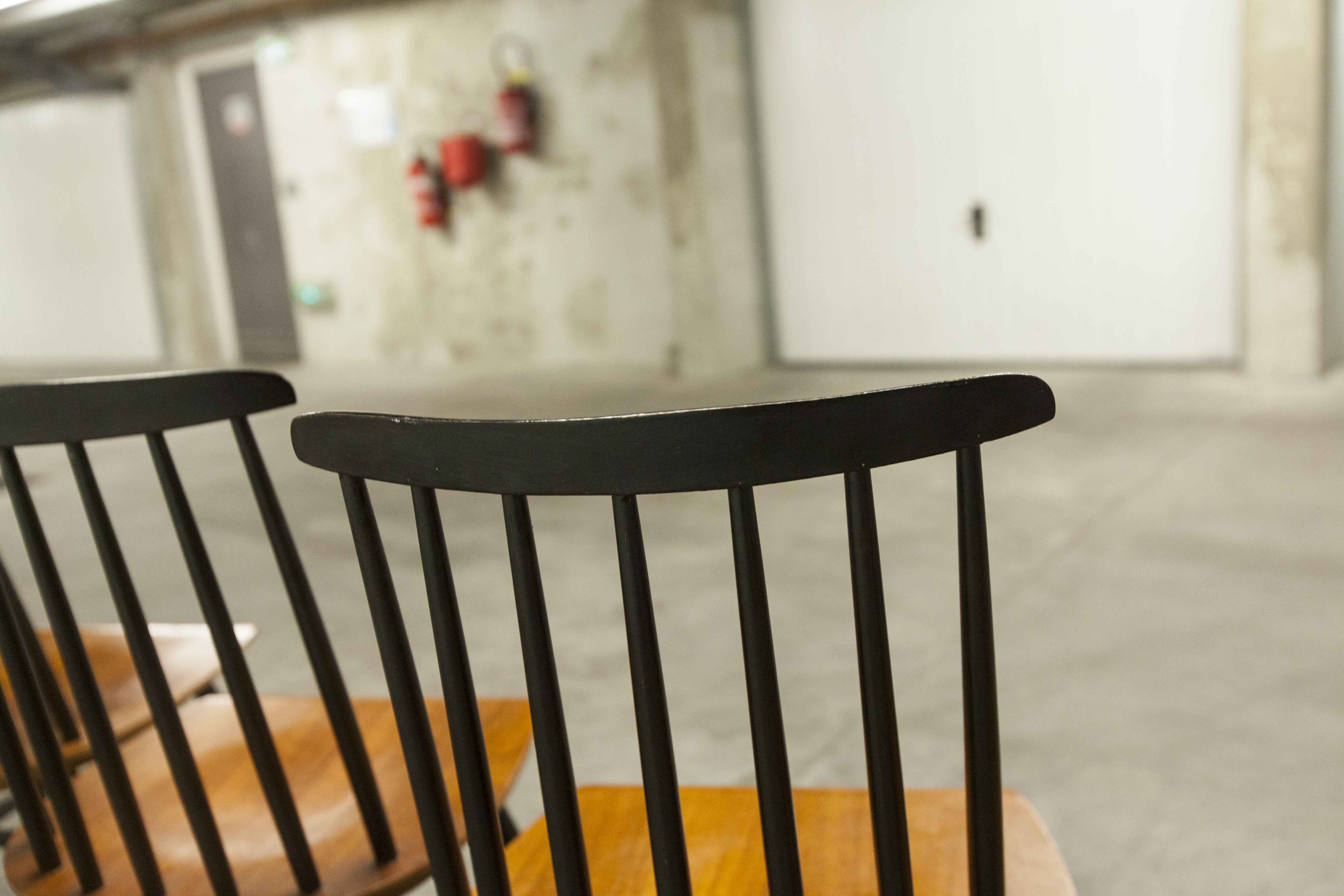Set of 4 Fanett chairs by IImari Tapiovaara 1960