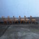 Chaise de bistrot à  barreaux années 60-70