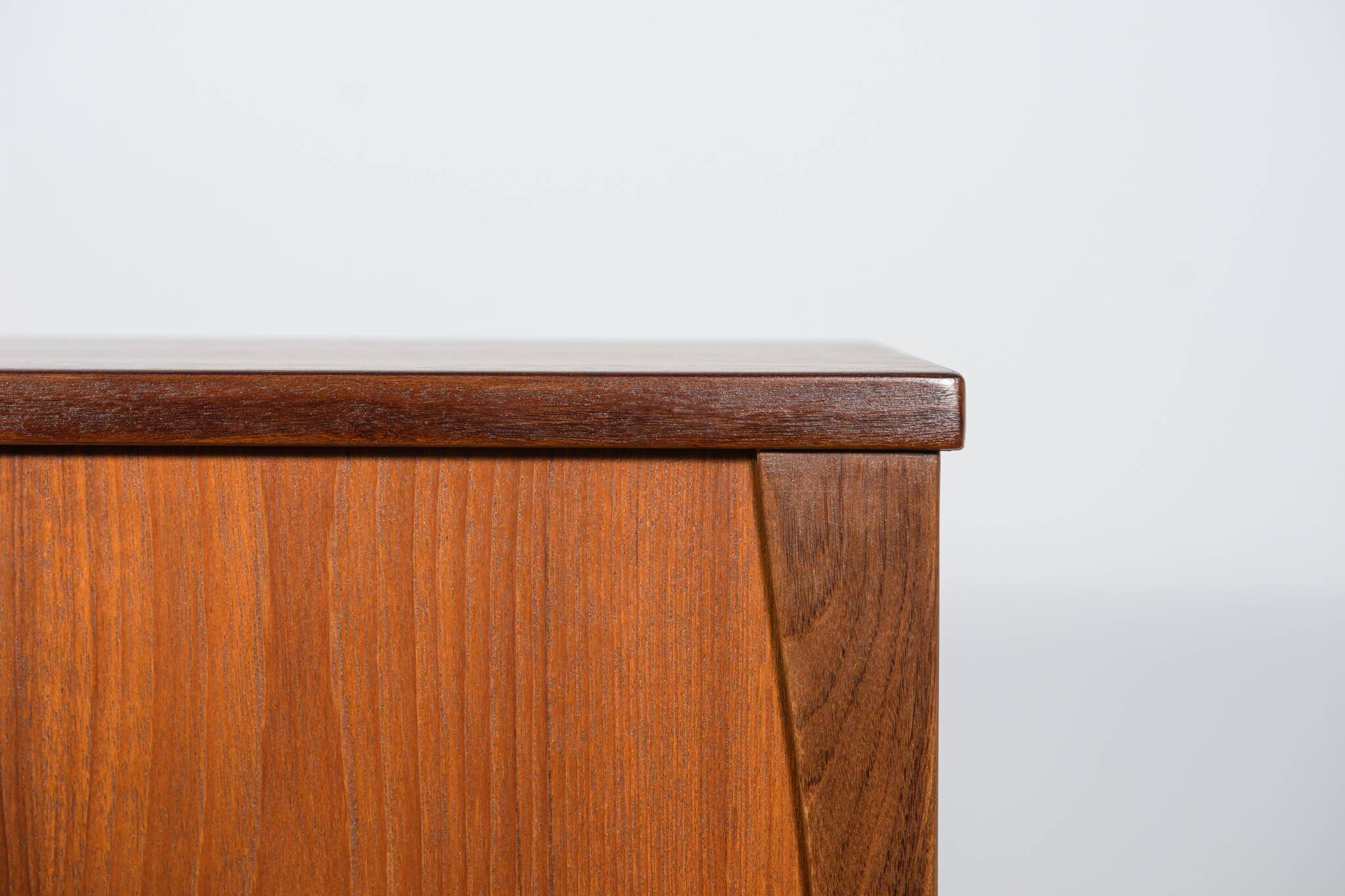 Mid-Century Teak Highboard, Denmark, 1960s
