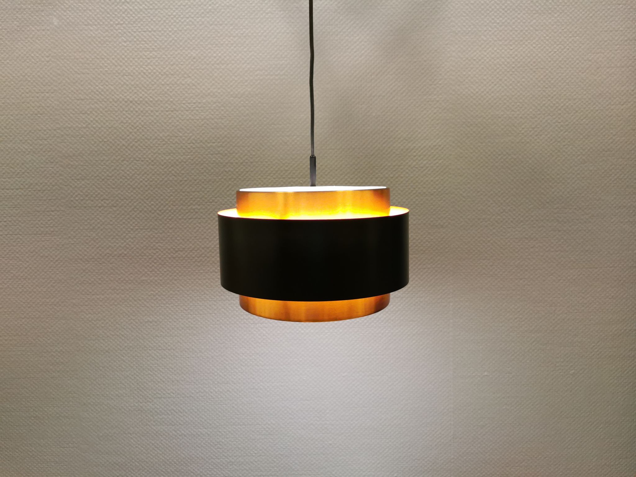 Hanging lamp, model Saturn designed by Jo Hammerborg for the Danish company Fog & Mørup in 1963