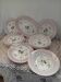 12 assiettes + 1 Plat Digoin et Sarreguemines
