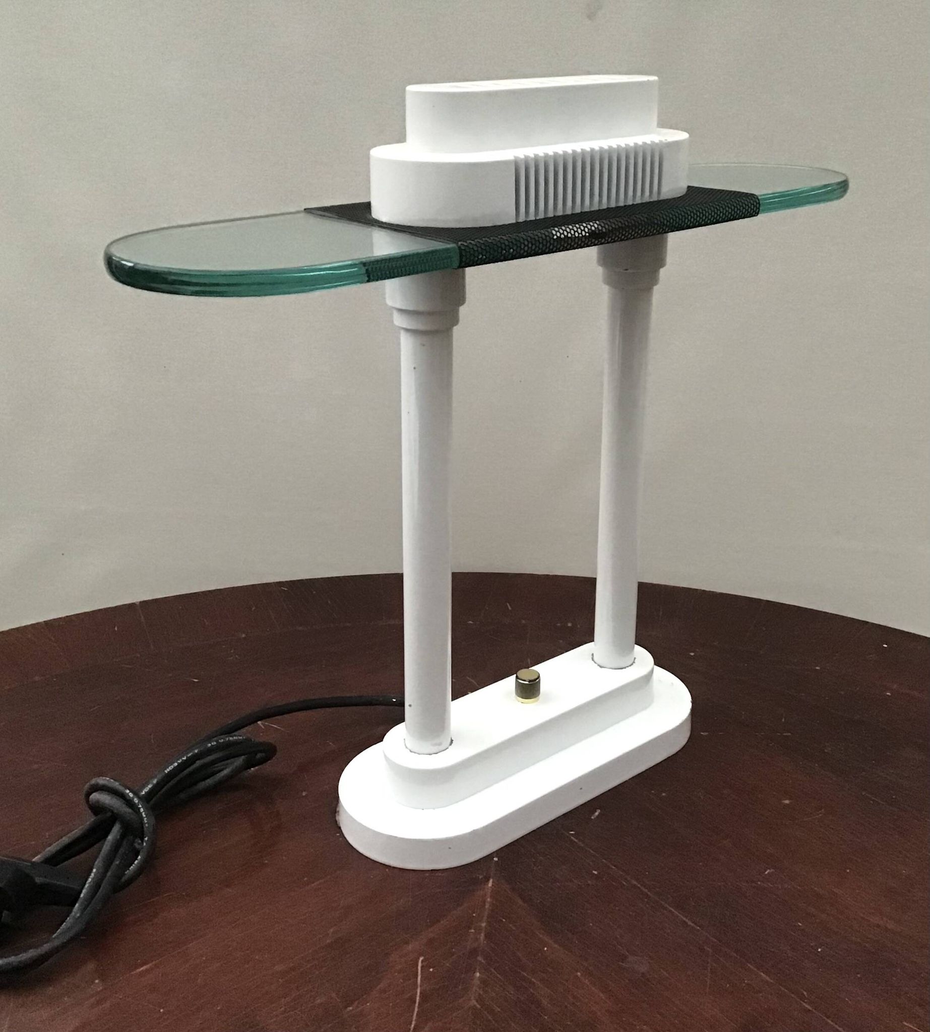 Lampe de table vintage de Robert Sonneman – Style Memphis –  avec variateur