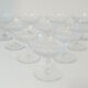 10 coupes de champagne - cristal de Lorraine