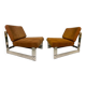 Set of 2 Lounge Chairs by Gilles Bouchez for Airborne, 1972