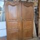 Pair of 19th-century oak cupboard doors