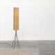 German floor lamp in metal and plastic by Hesse Leuchten, 1960s.