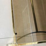 Hollywood Regency Style Chrome Coffee Table