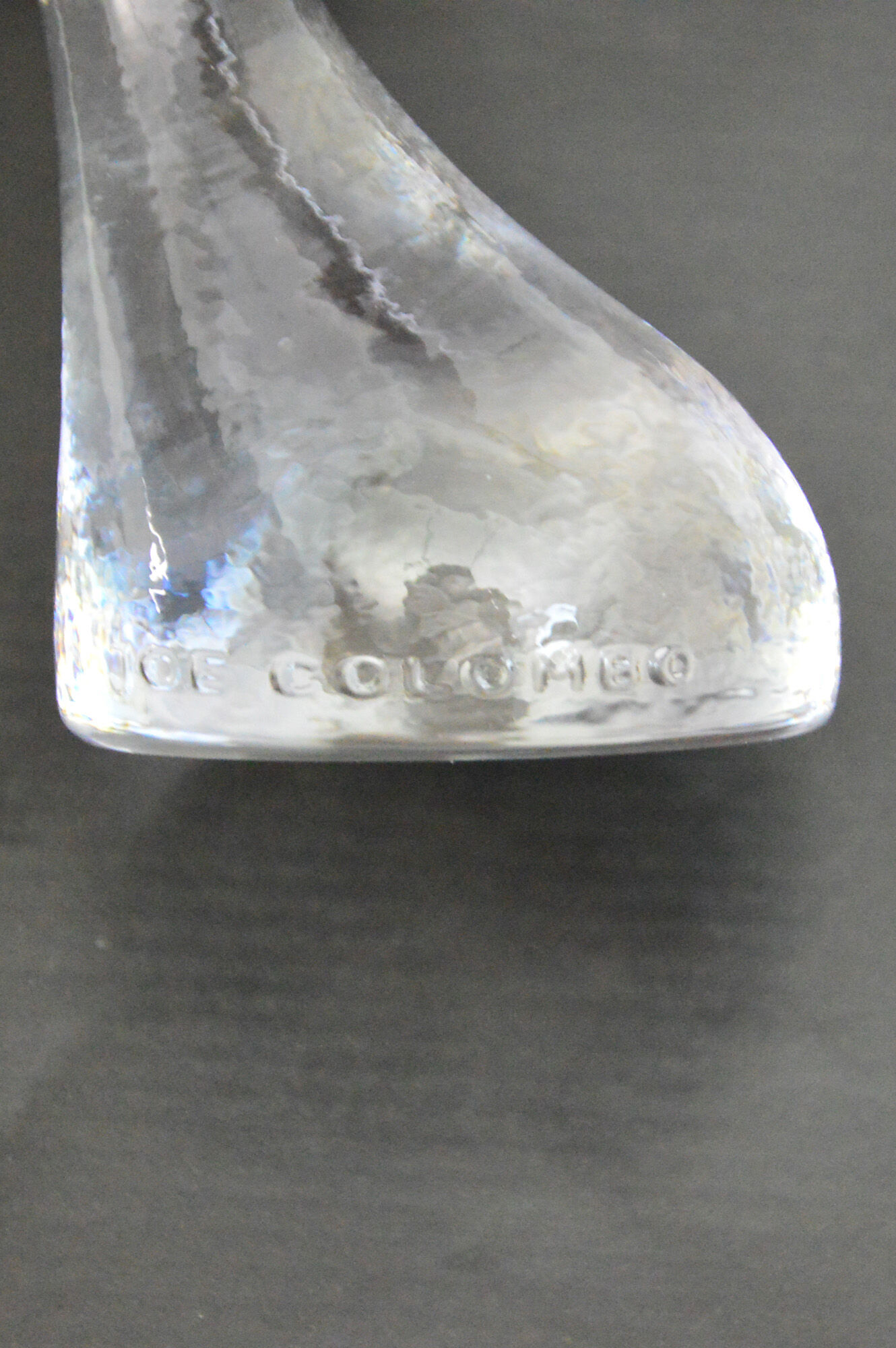 "Asimmetrico" glass set by Joe Colombo For Riedl