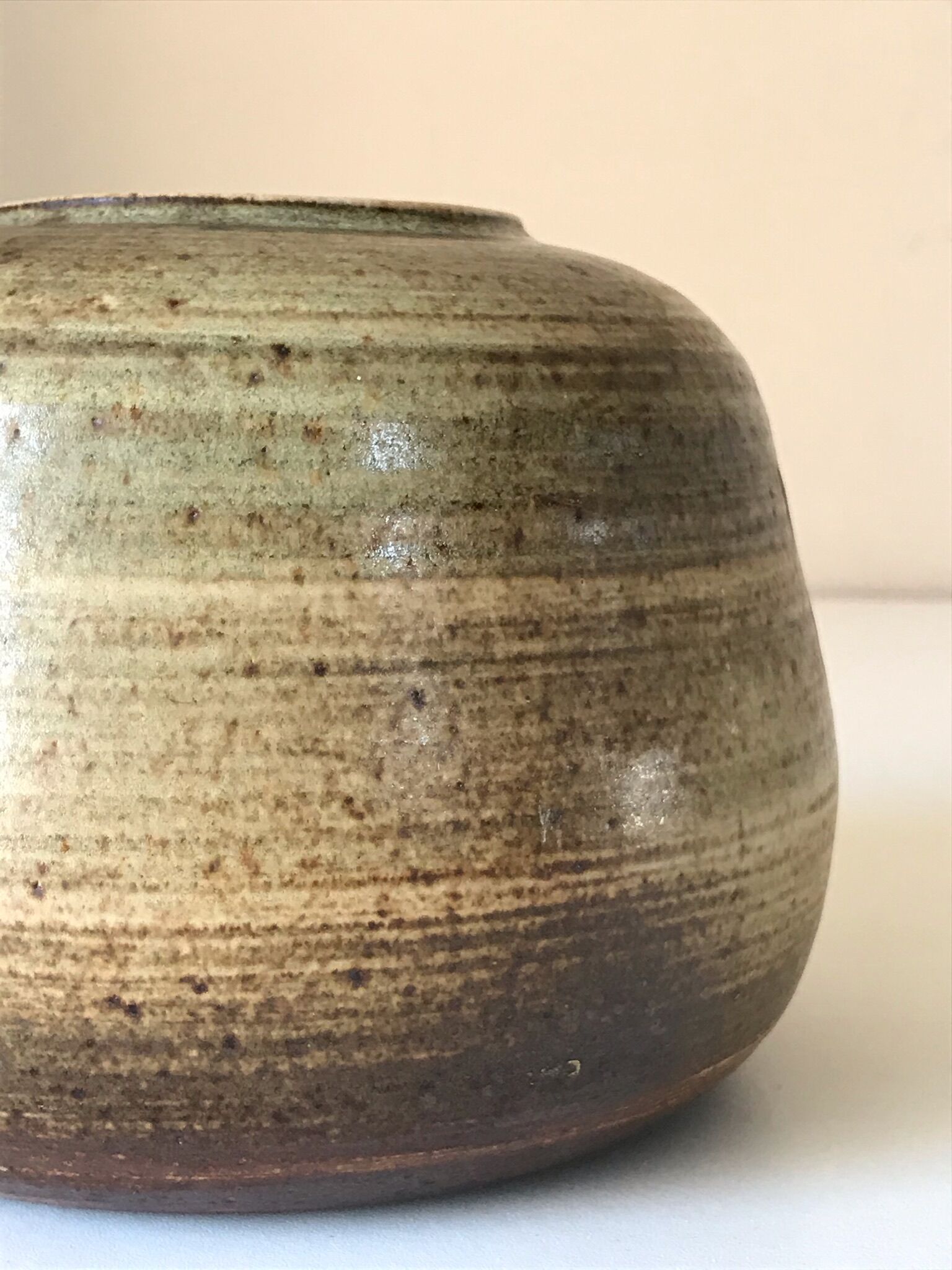 Vintage ceramic vase 60s