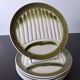 Very nice set of 6 asparagus plates and 2 ramekins in very good condition.