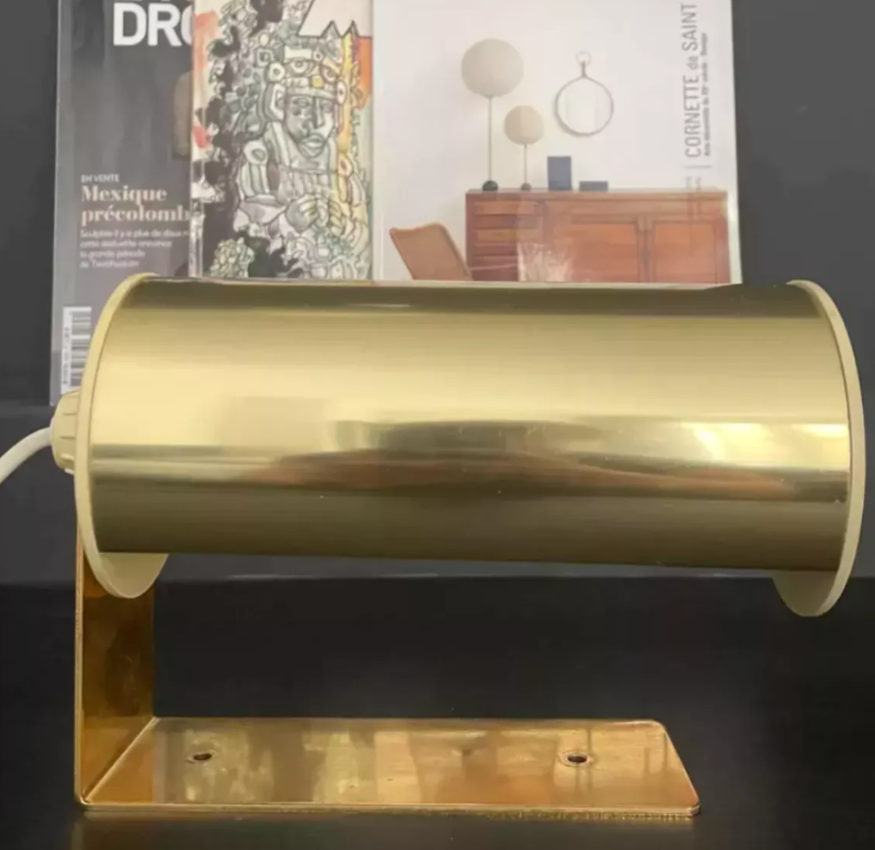 Vintage supertube wall lamp for Atelje Lyktan, sweden 1980