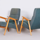 Paire de fauteuils Jaroslav Šmídek - Czech Mid Century
