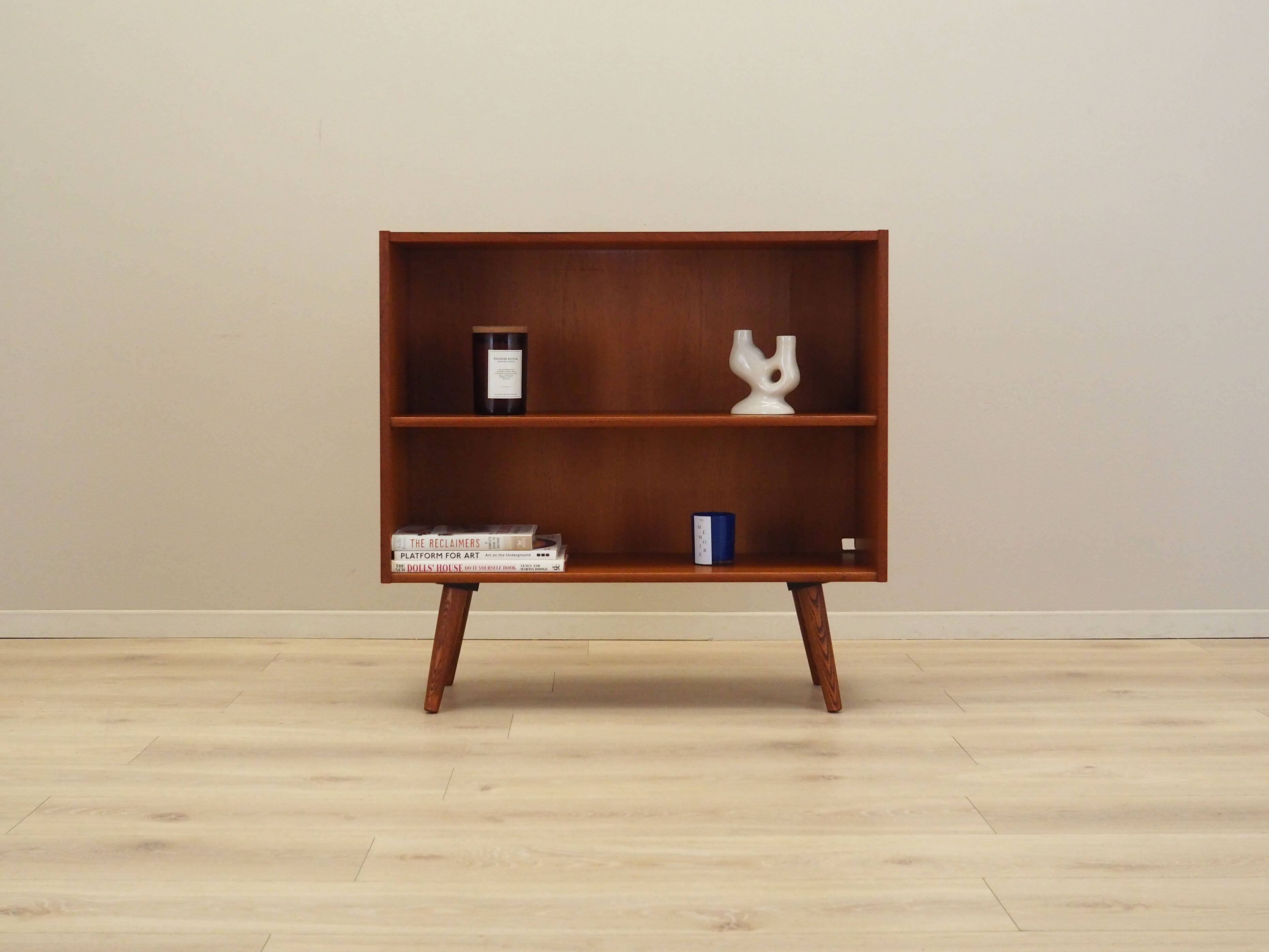 Teak bookcase, Danish design, 1970s, production: Denmark