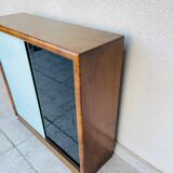 Teak display cabinet