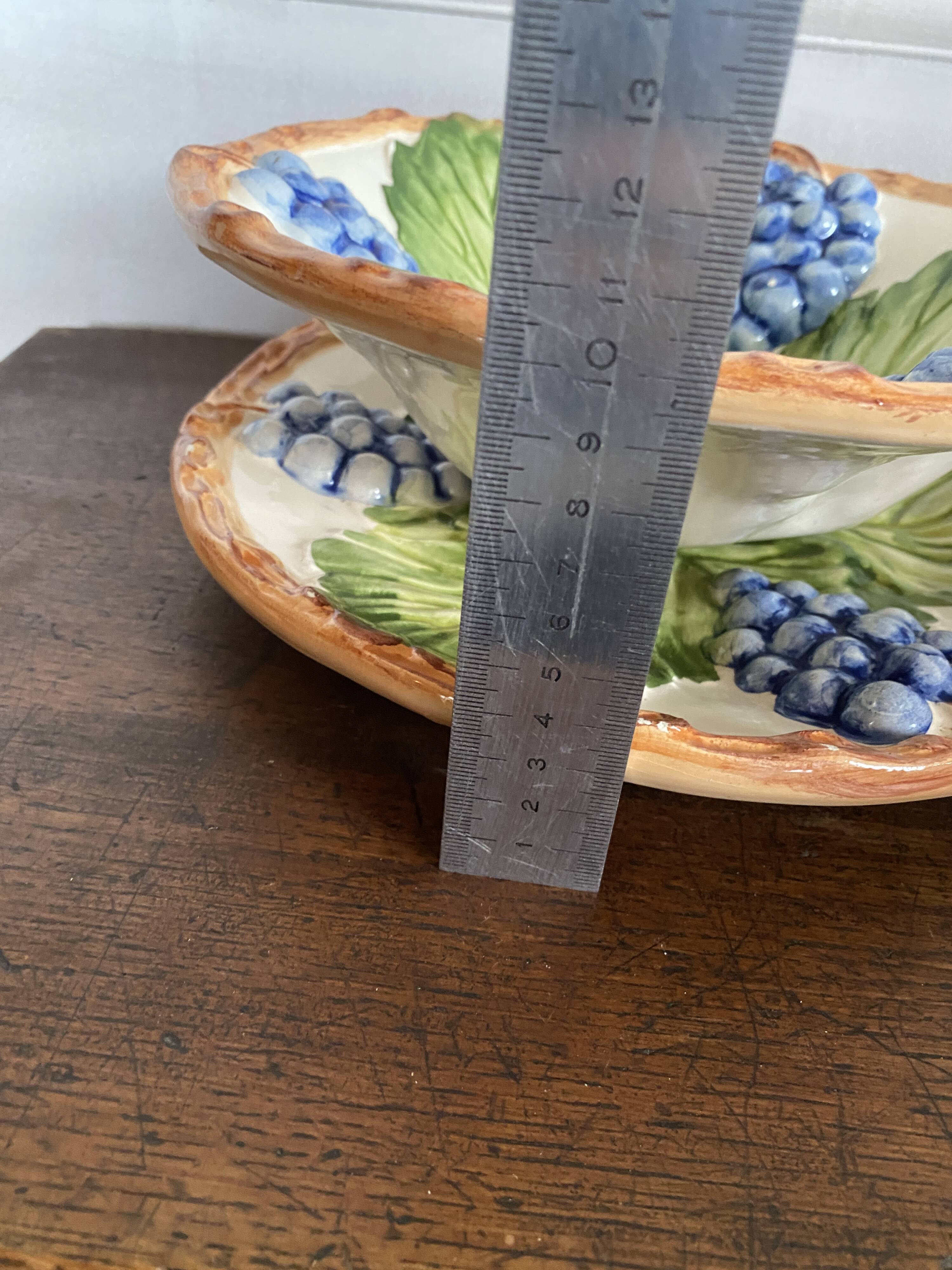 Beautiful vine pattern slip strainer