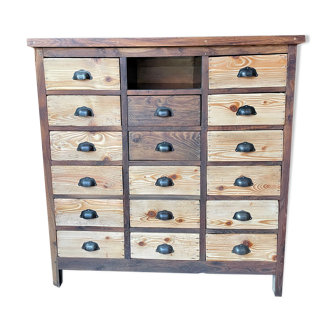 Trade cabinet with drawers