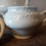 White porcelain teapot brand Rosenthal