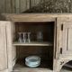 Antique oak dresser top