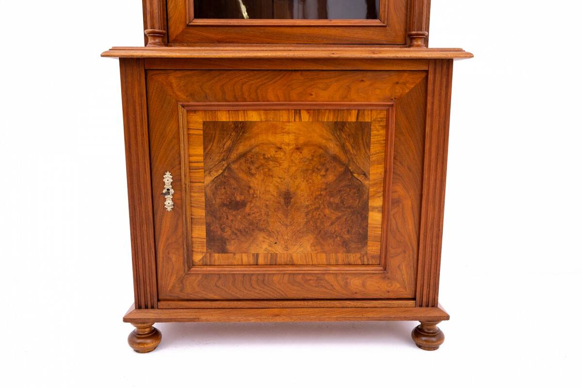 Antique bookcase, circa 1900, Northern Europe. After renovation.